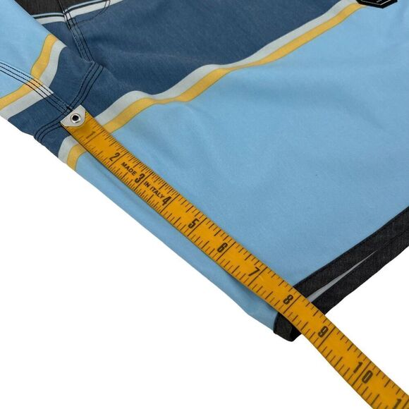 NEW Vissla Men's The Point 19.5" Boardshorts Gray/Blue Size 38x8 - Picture 12 of 14